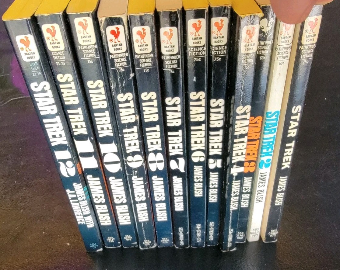 Star Trek Episode Lot Set 1-12 by James Blish Bantam