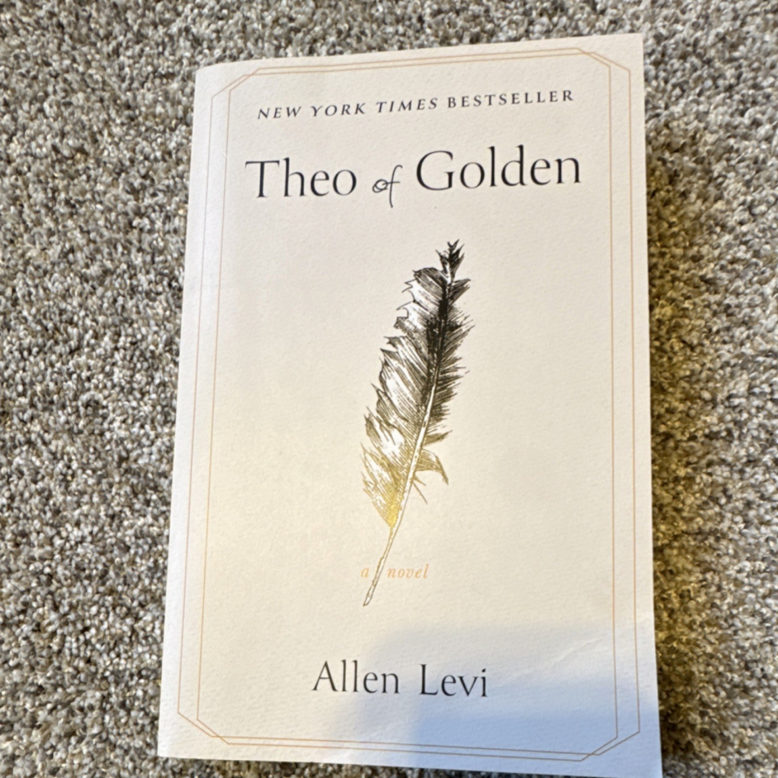 Atria Paperback Theo of Golden Allen Levi Paperback 2023 English Kindness