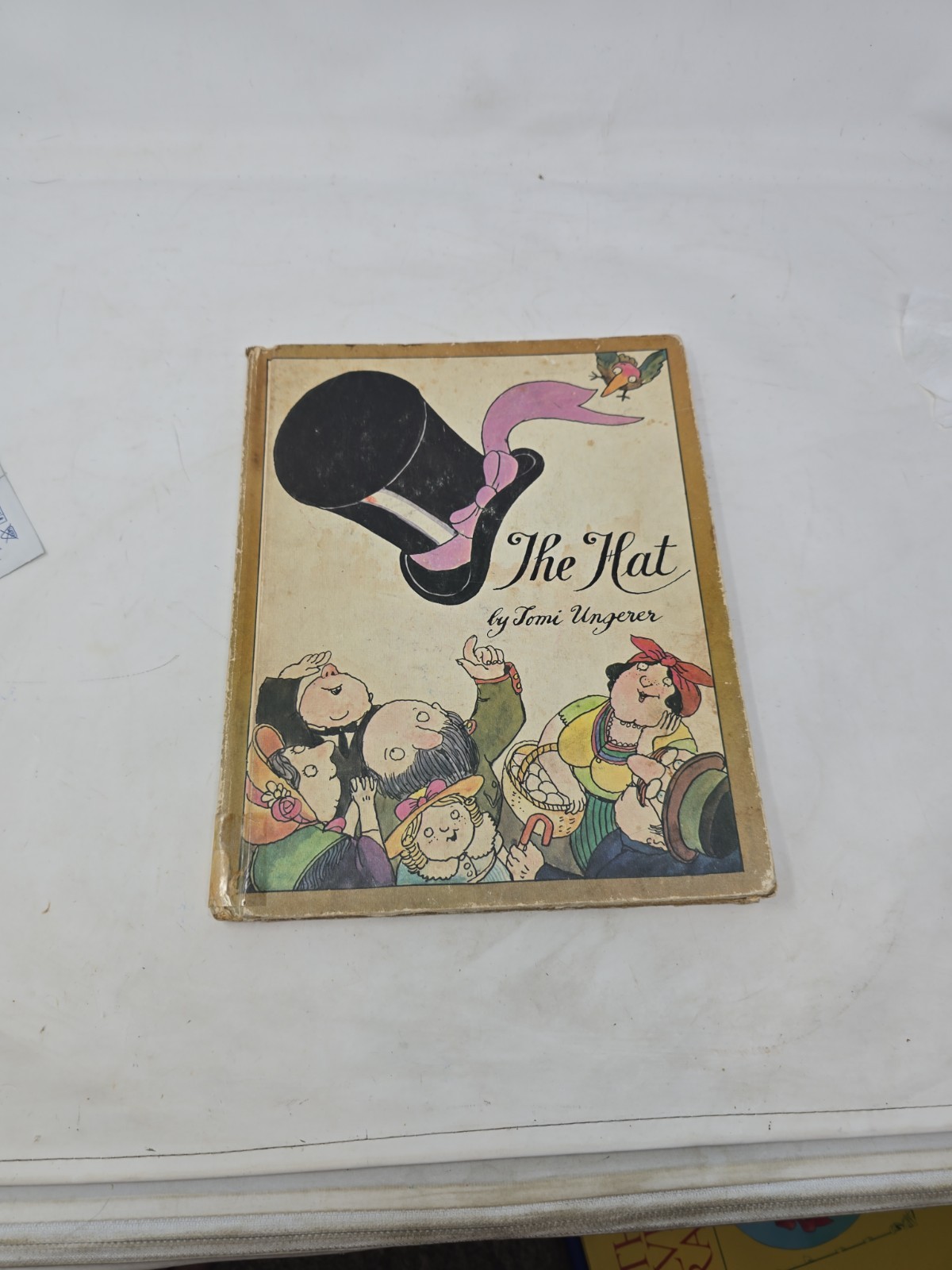 The Hat, by Tomi Ungerer, Parents Magazine Press- HB, 1970 FREE SHIPPING