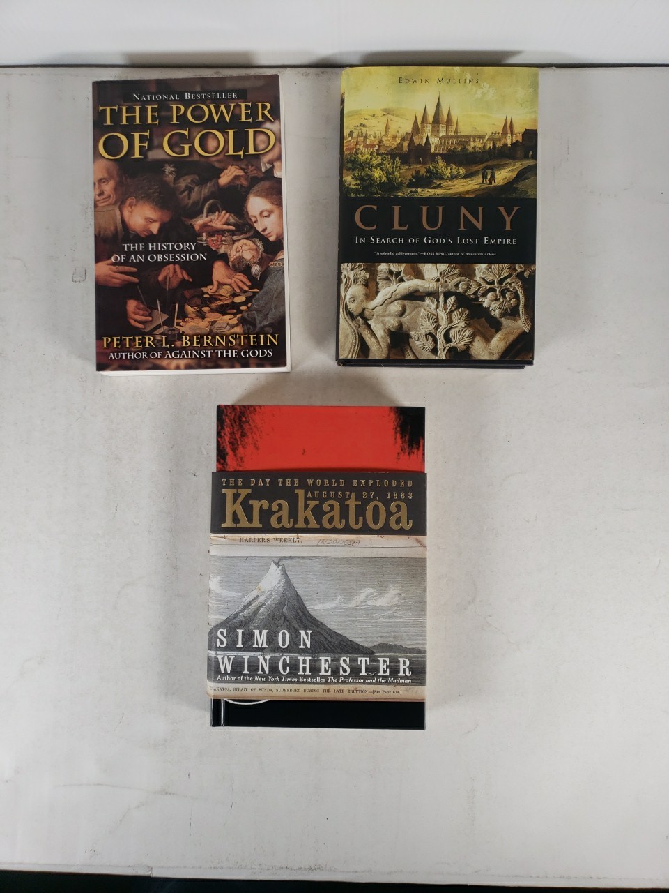 History, Civilization, Exploration, Gold & God (9 Book Lot) Vikings, Krakatoa