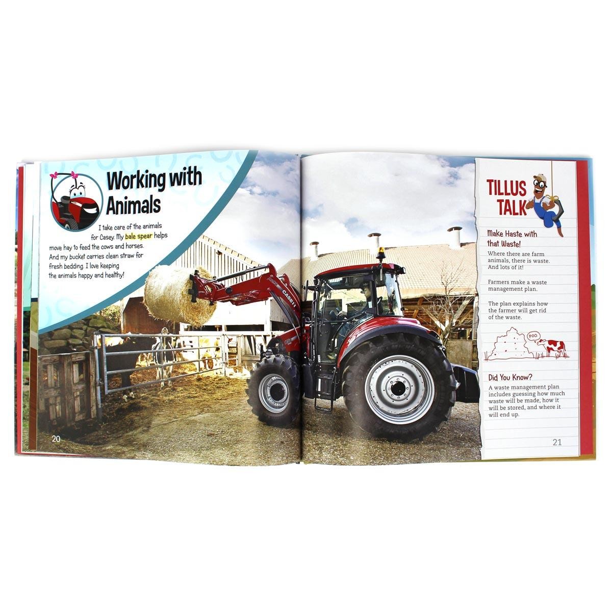 Case IH Busy on the Farm with Casey & Friends Book 9781937747794