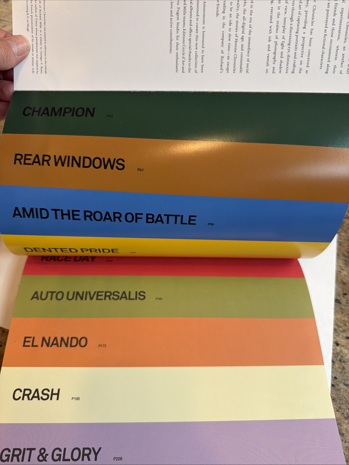 Hereme Chronicles 2 Racing Stories Richard Mille PB in Cardboard Sleeve ￼