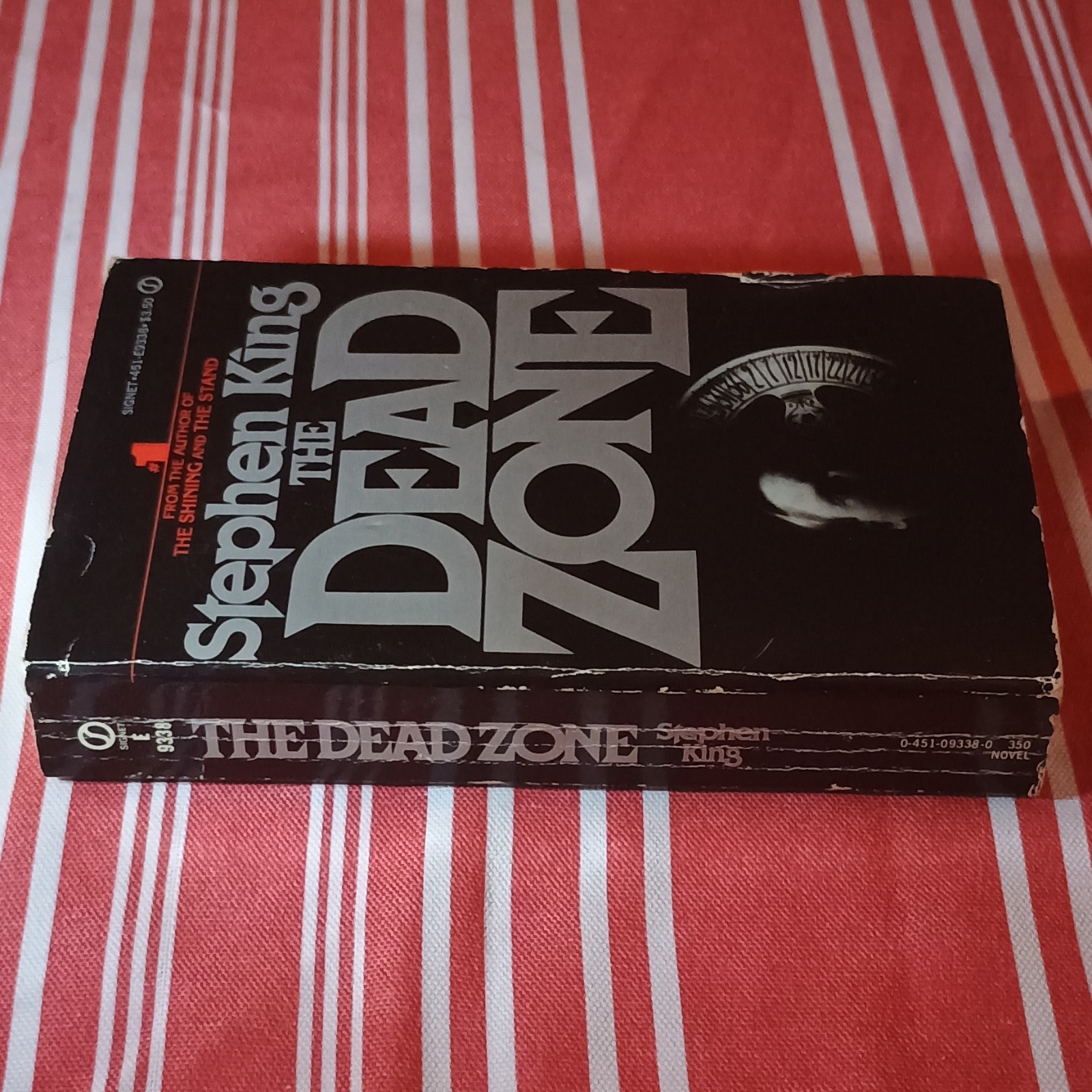 Stephen King The Dead Zone Paperback Horror New American Library 1980 1st Print