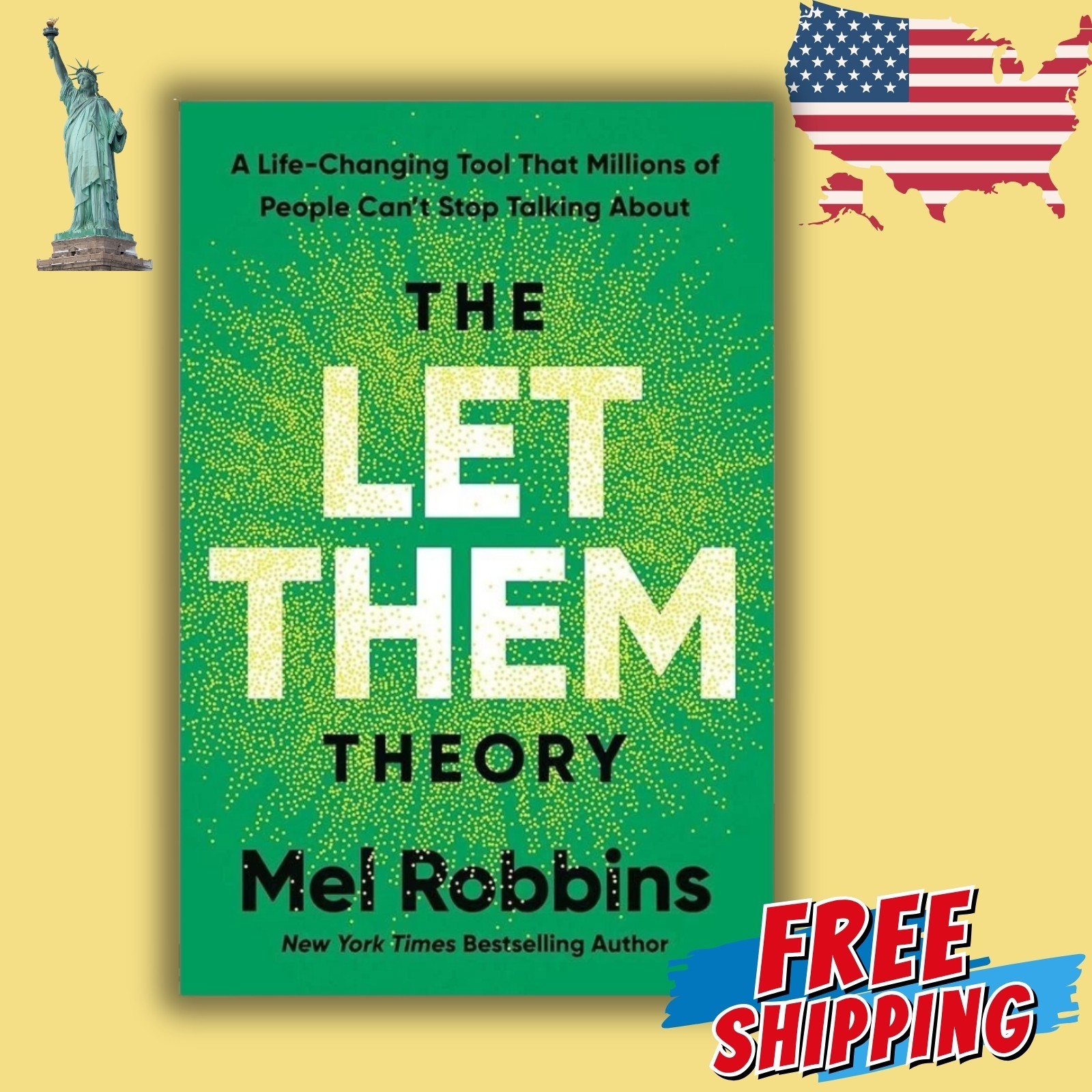 The Let Them Theory by Mel Robbins (Paperback) Self Help Book FREE SHIPPING