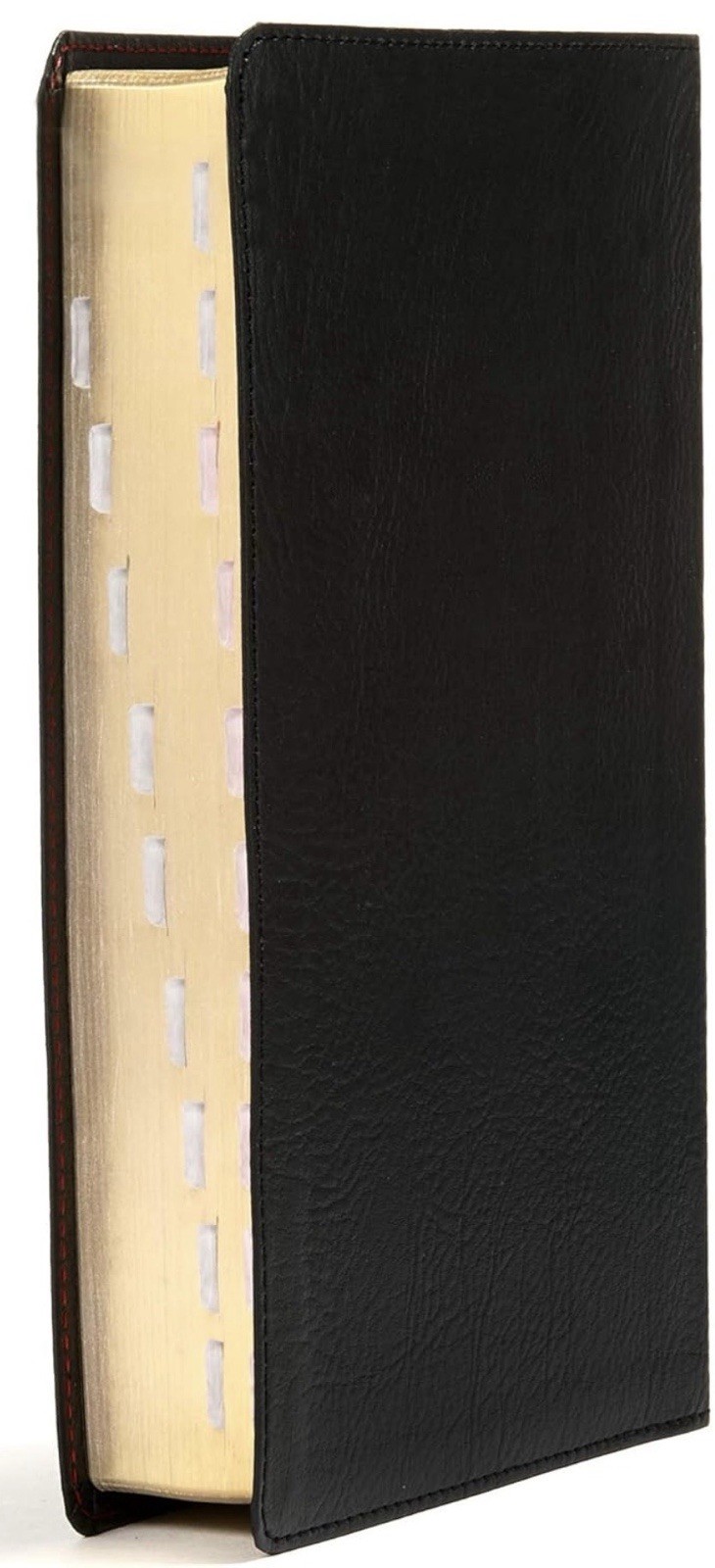 KJV SNAP CLOSURE INDEXED LARGE PRINT(11.25pt) Black Leathrsft Personal Bible