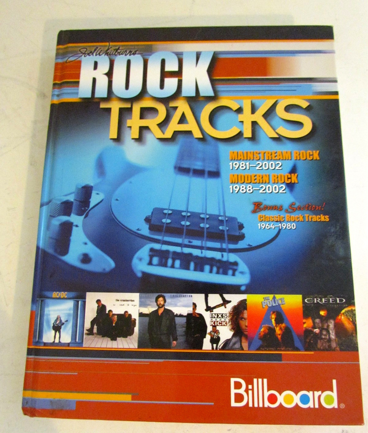 BILLBOARD ROCK TRACKS 1981 – 2002 (HARDCOVER) (Whitburn)