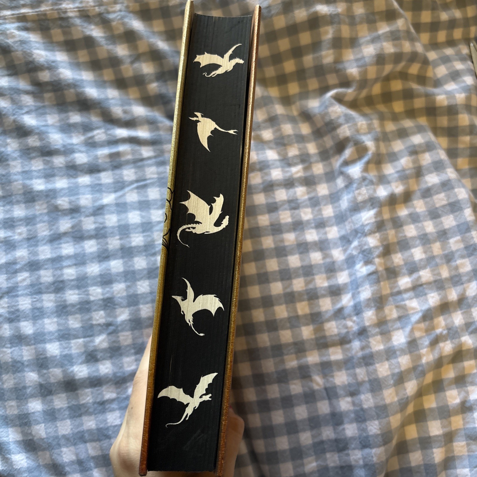 Fourth Wing First Edition with Sprayed Dragon edges