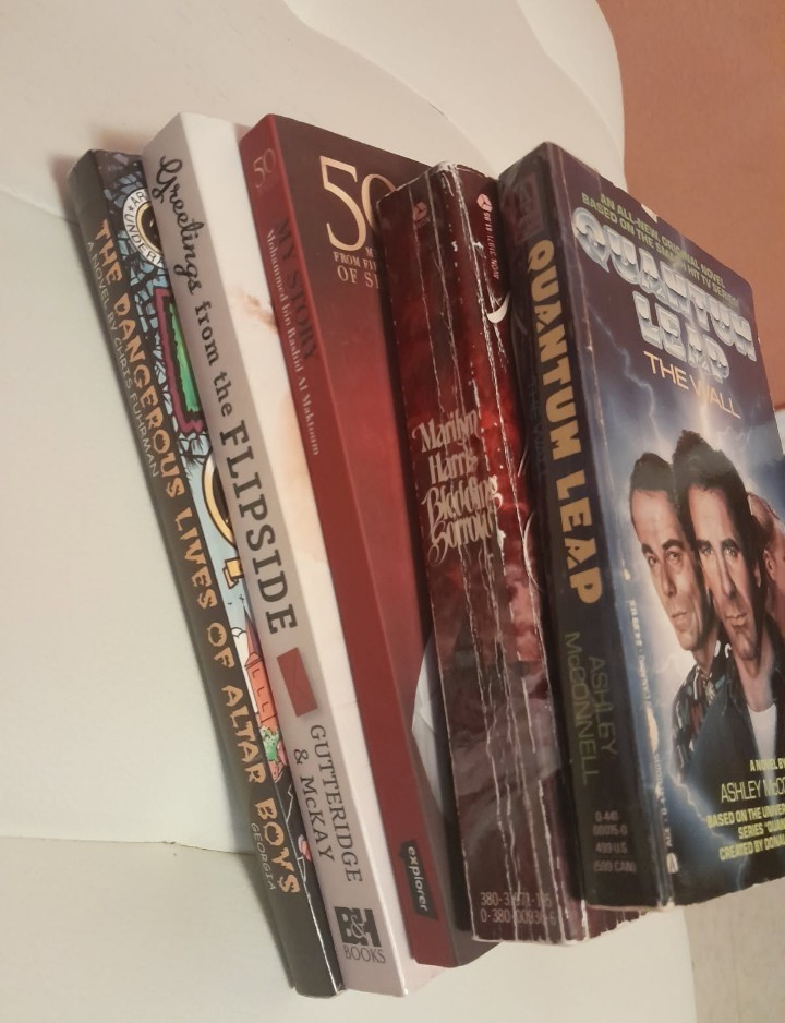 Miscellaneous Paperback Book Bundle Lot Of 5