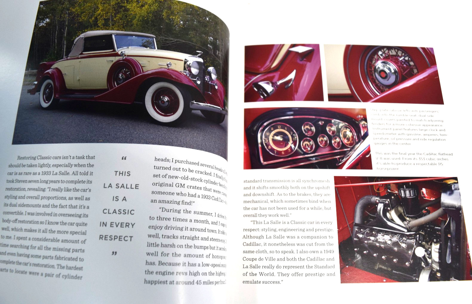 Cadillac Style Volume 1 Richard Lentinello 2018 Signed Limited #837 PB *LIKE NEW