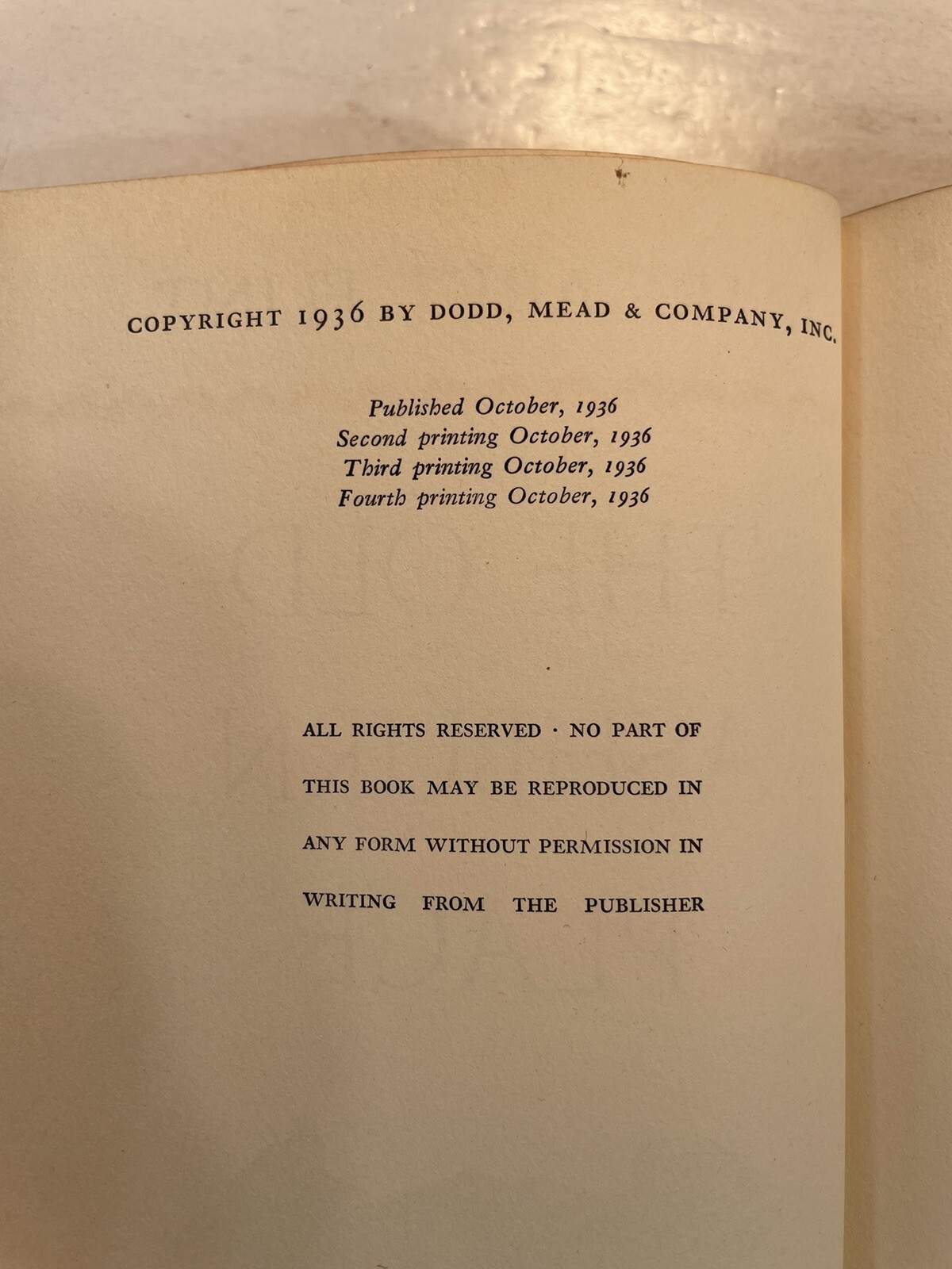 The Old Ashburn Place Margaret Flint c1936 4th printing Dodd Mead and Company HC