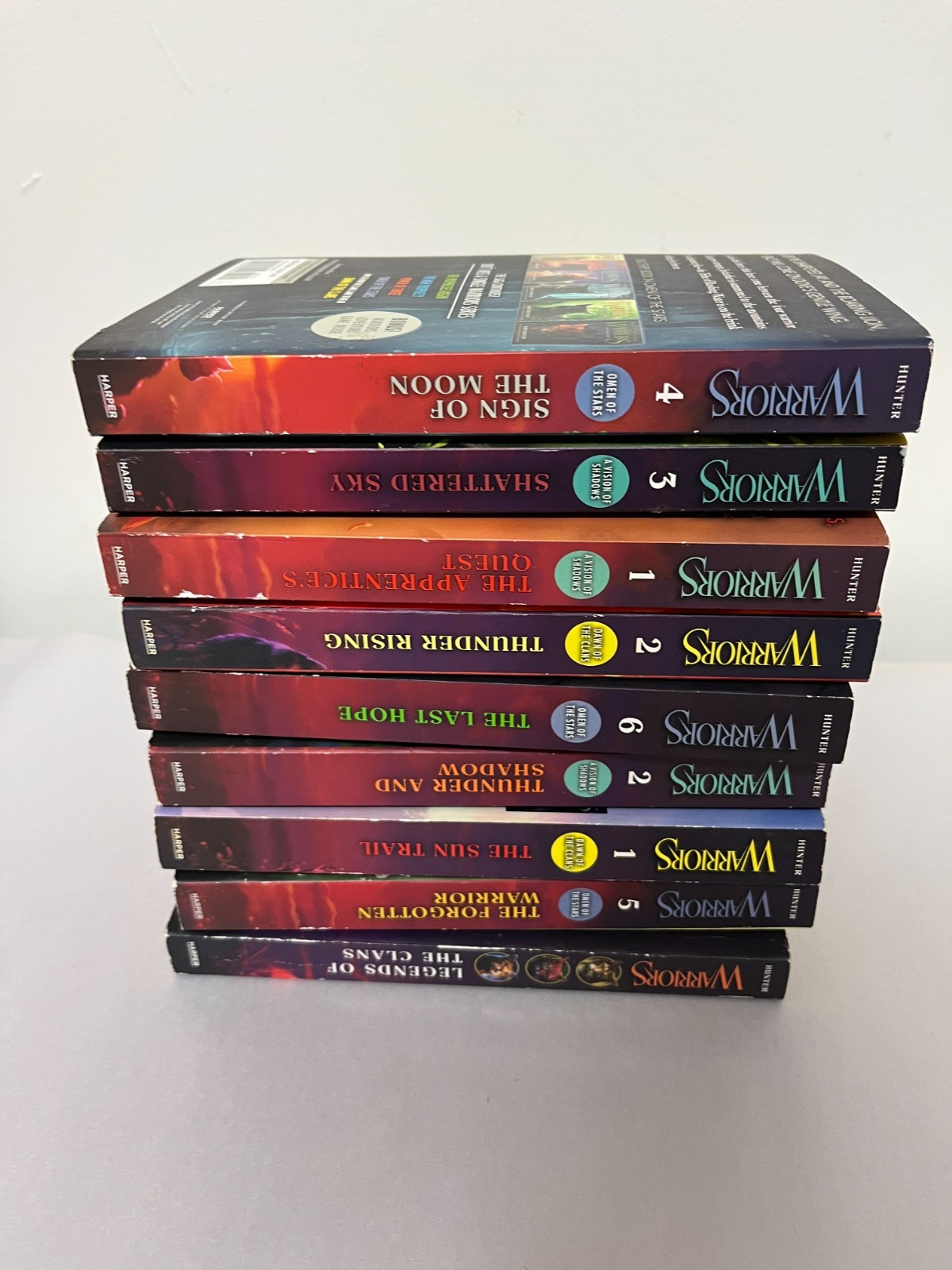 Warriors and Super Edition Warrior Erin Hunter books your choice $4.00 -$5.50