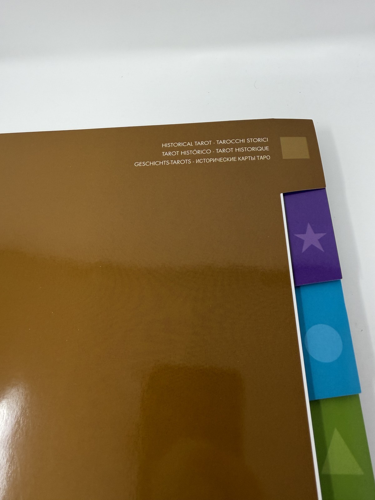 TAROT 2010 Lo Scarabeo Hardcover Book Illustrated Multilingual Index