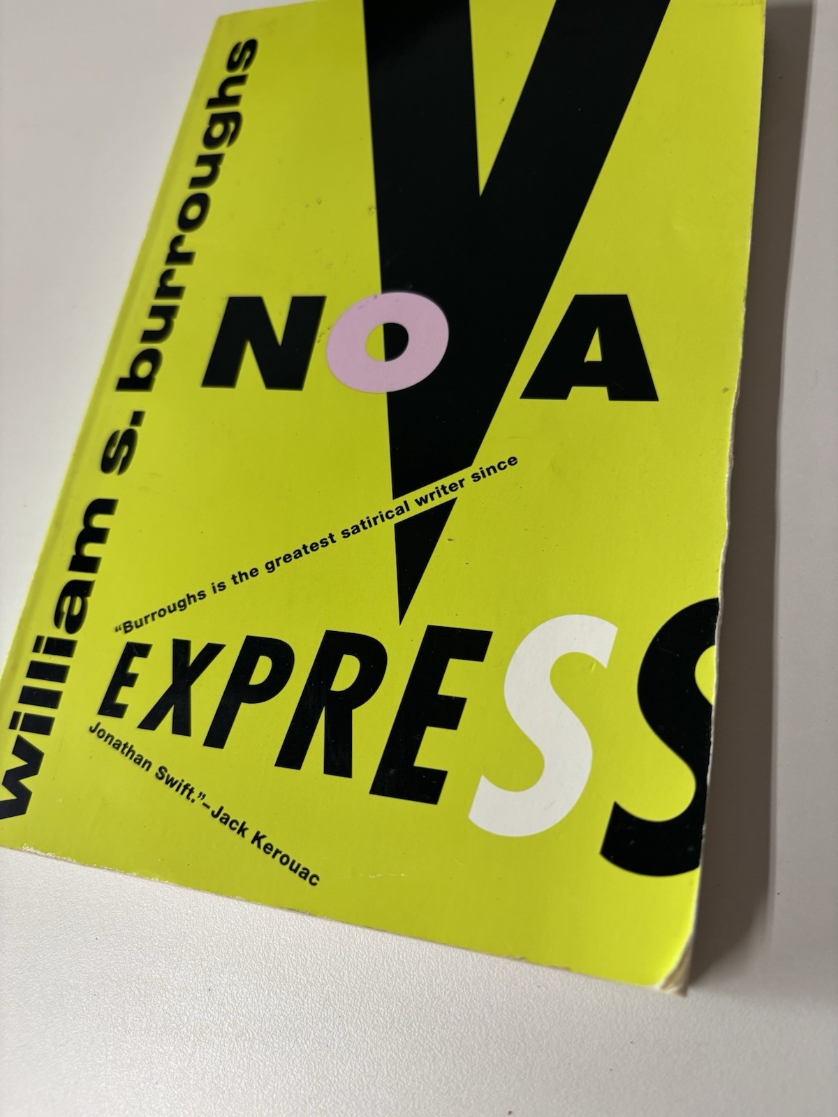 Nova Express William S. Burroughs Paperback Grove Press 1992 First Edition