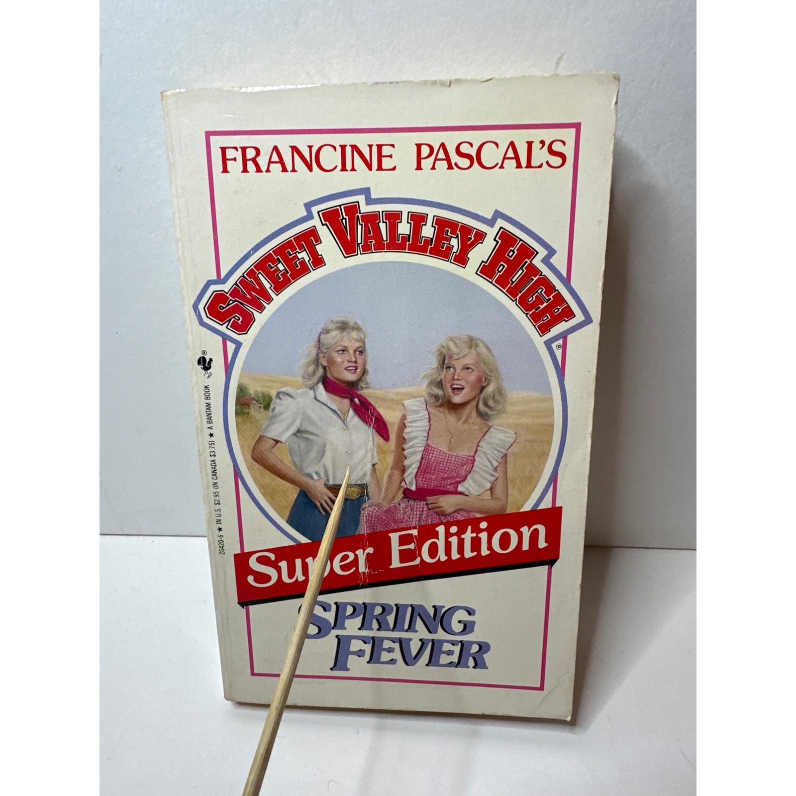 Sweet Valley High Super Edition First Edition First Print Book Spring Fever