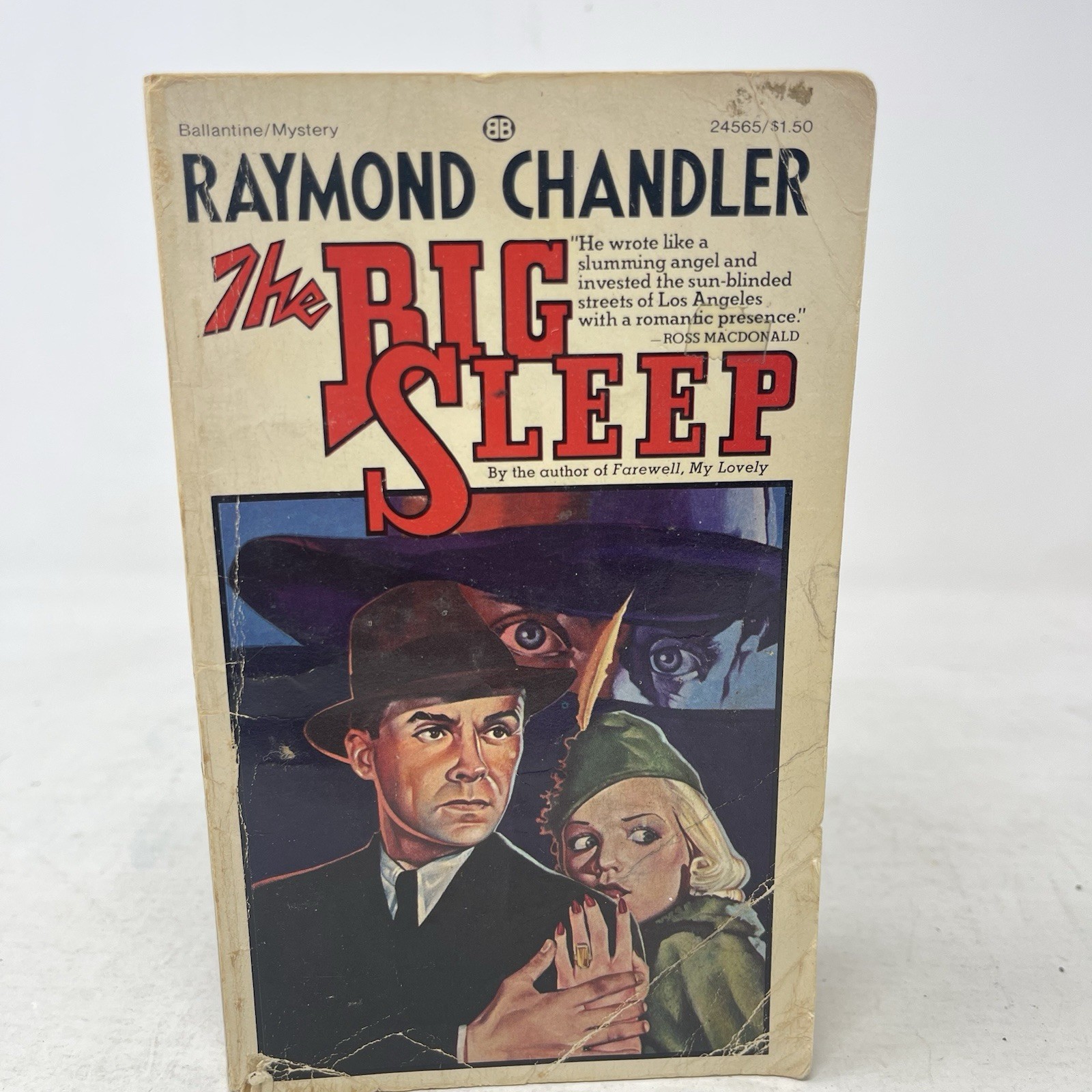 The Big Sleep Raymond Chandler 1975 Ballantine Books PB 7th Printing Vintage