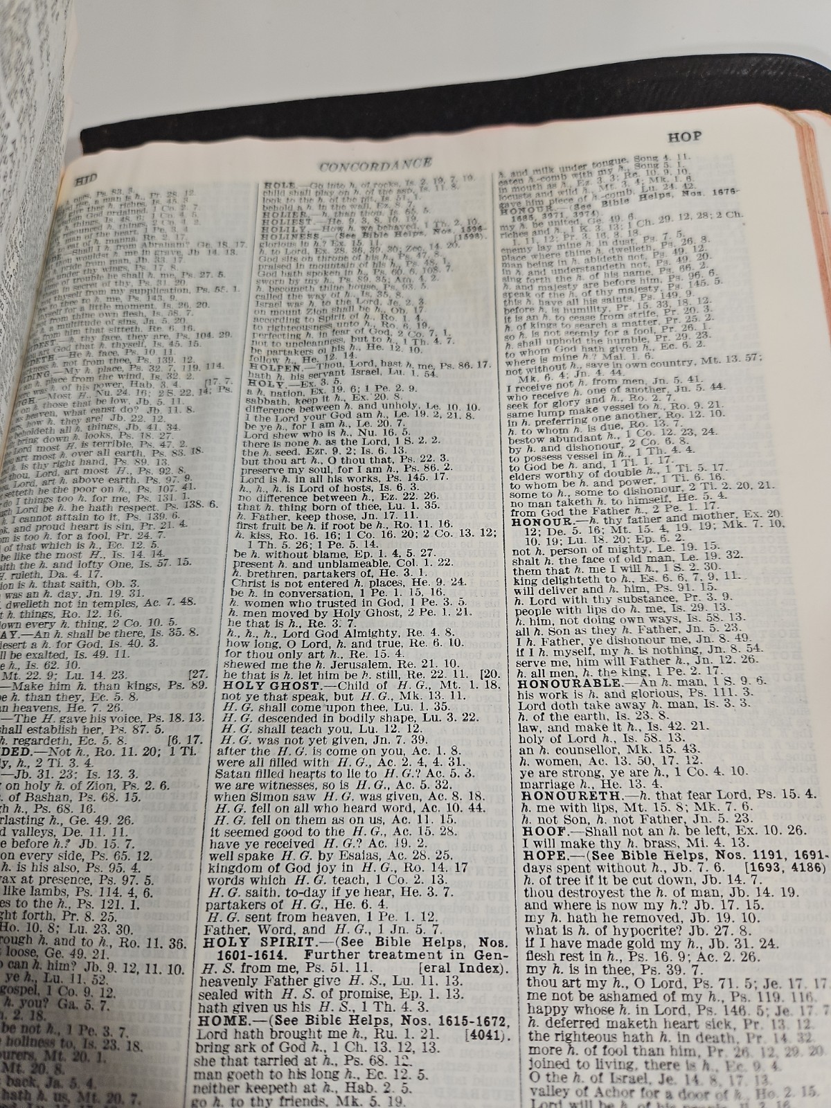 The New Chain Reference Bible THOMPSON 1934 3rd Improved Edition / 29th Reprint