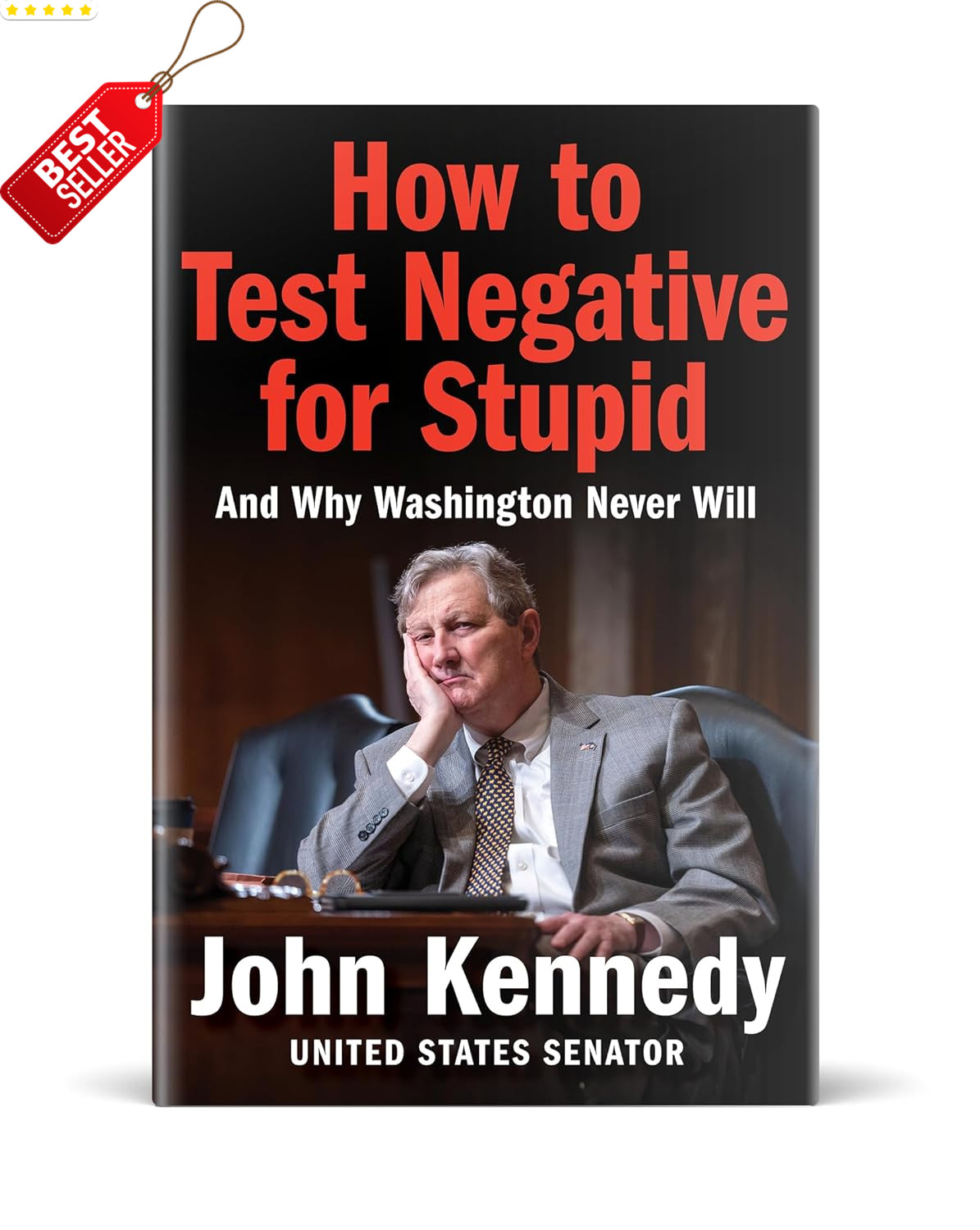 How to Test Negative for Stupid Paperback Funny Political Book Senator – US