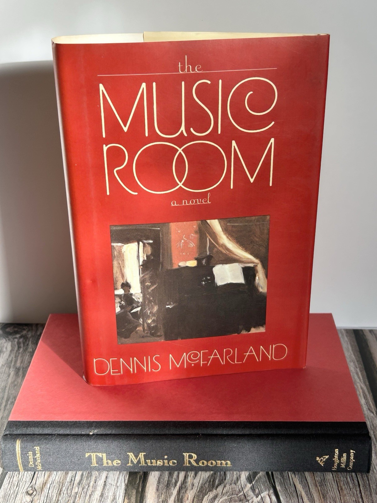 THE MUSIC ROOM / DENNIS MCFARLAND / EARLY PRINTING 1990 HCDJ / VG TO NF UNREAD