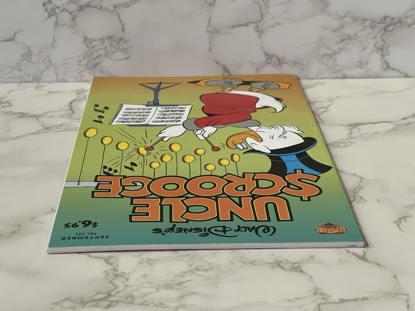 Walt Disney’s Uncle Scrooge No 333 September 2004 Gemstone Comic