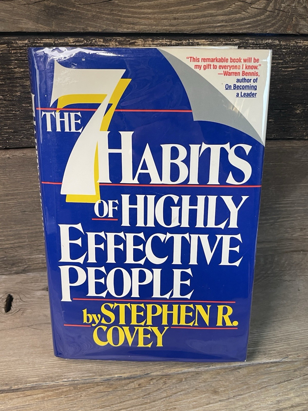 Seven Habits of Highly Effective People FIRST EDITION PRINT – Stephen R. Covey