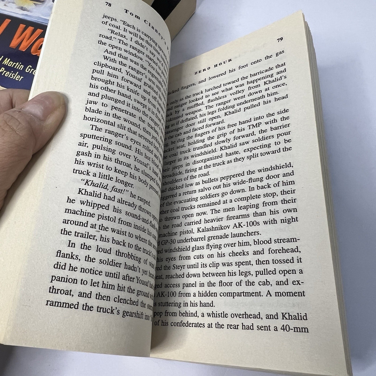 Tom Clancy Power Plays Series Bundle Of 4 Vintage Paperback Books