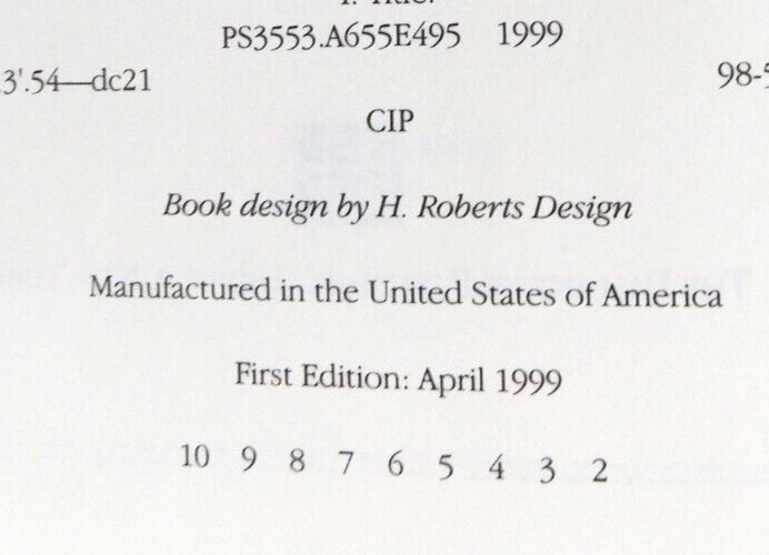 *SIGNED* plate 1999 ORSON SCOTT CARD 1st/2nd ENCHANTMENT 390 pages HCDJ Unread
