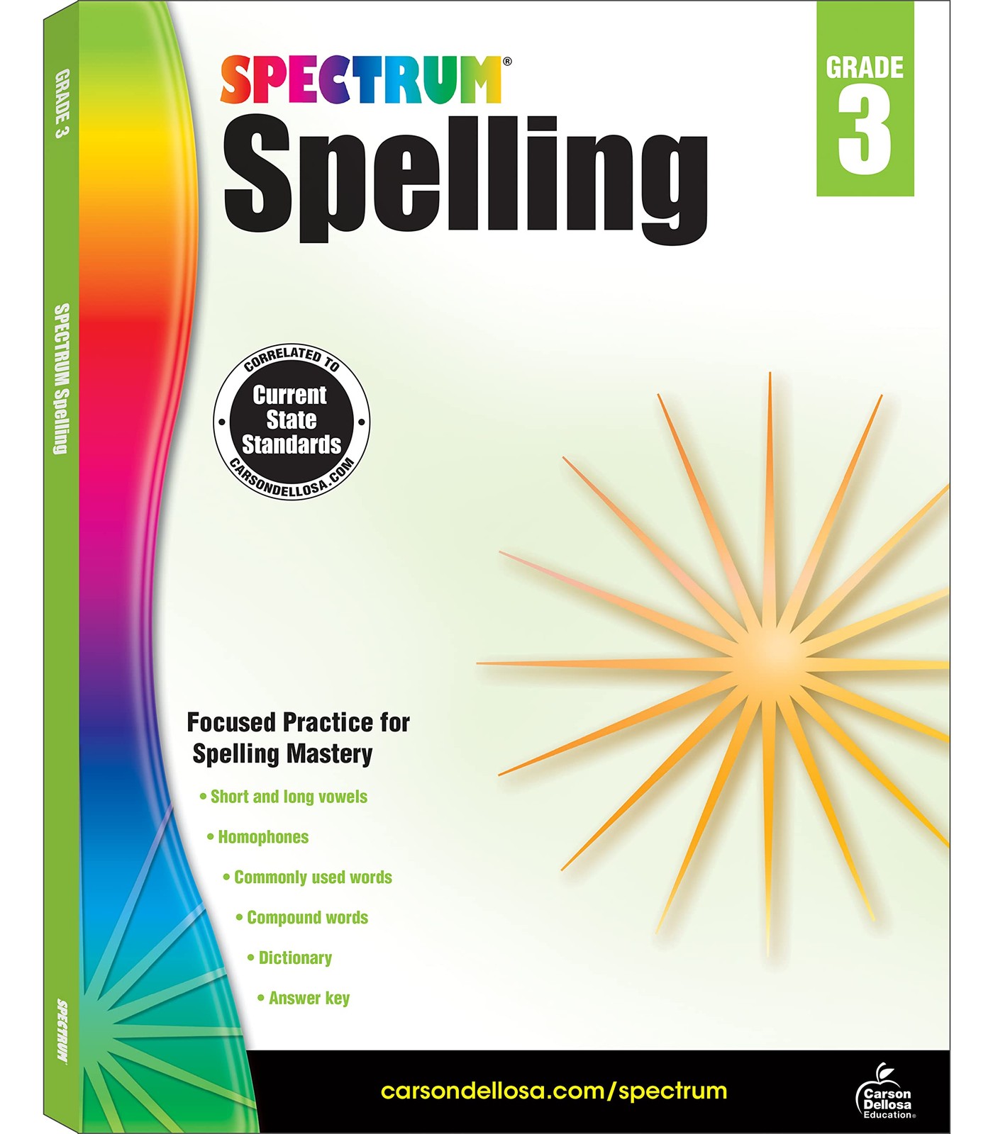 Spectrum Spelling Workbook Grade 3, Ages 8 to 9, 3rd Grade Spelling Workbook…