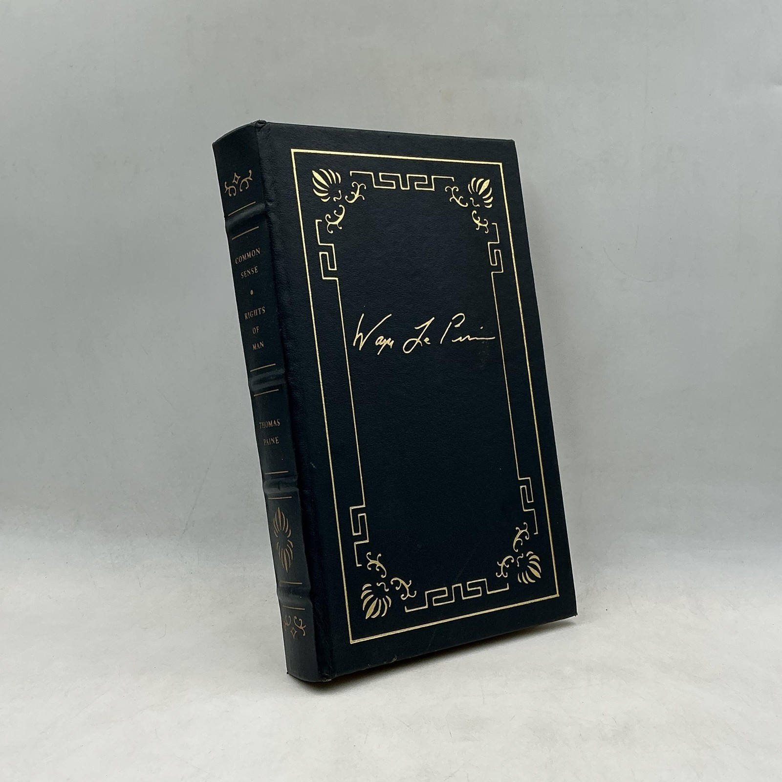 COMMON SENSE And RIGHTS OF MAN Thomas Paine 2000 Hardcover Palladium Press Blue