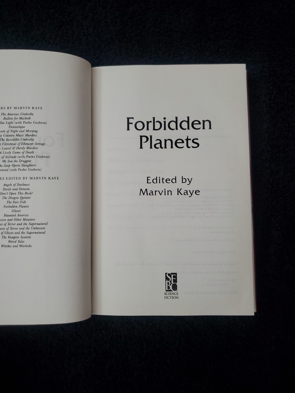 Forbidden Planets by Alan Foster, Nancy Kress, Marvin Kaye and Allen Steele…