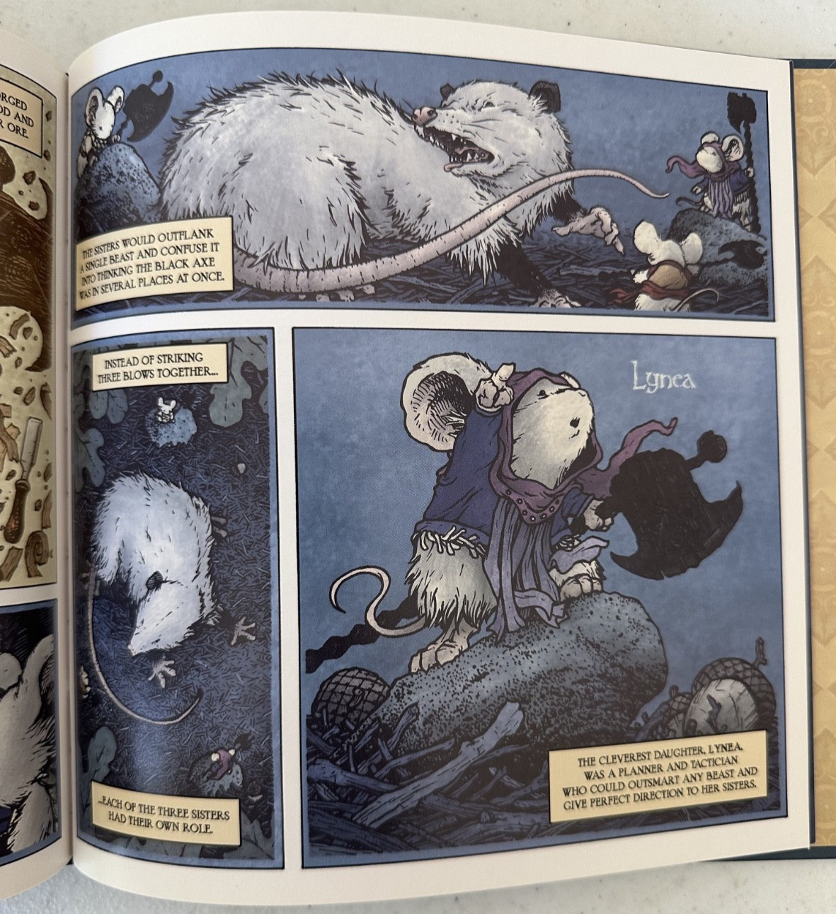 Mouse Guard Fall 1152 Baldwin the Brave Other Tales SIGNED David Petersen sketch