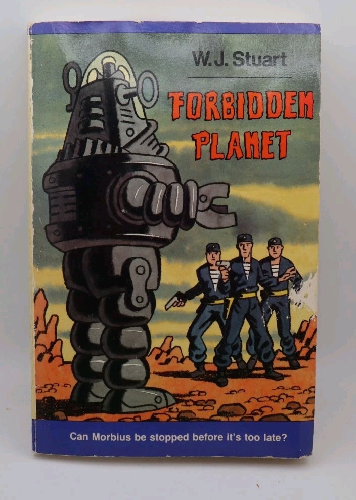 FORBIDDEN PLANET by Stuart-1990 Sunburst -FSG-PB-Jon Agee cover