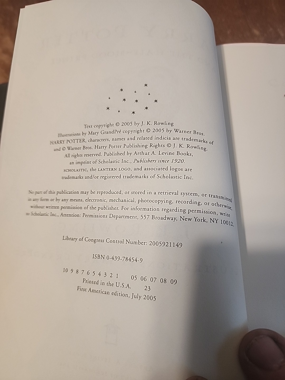 💥RARE w/Errors* 1st Edition Harry Potter and the Half Blood Prince Hardcover 💥