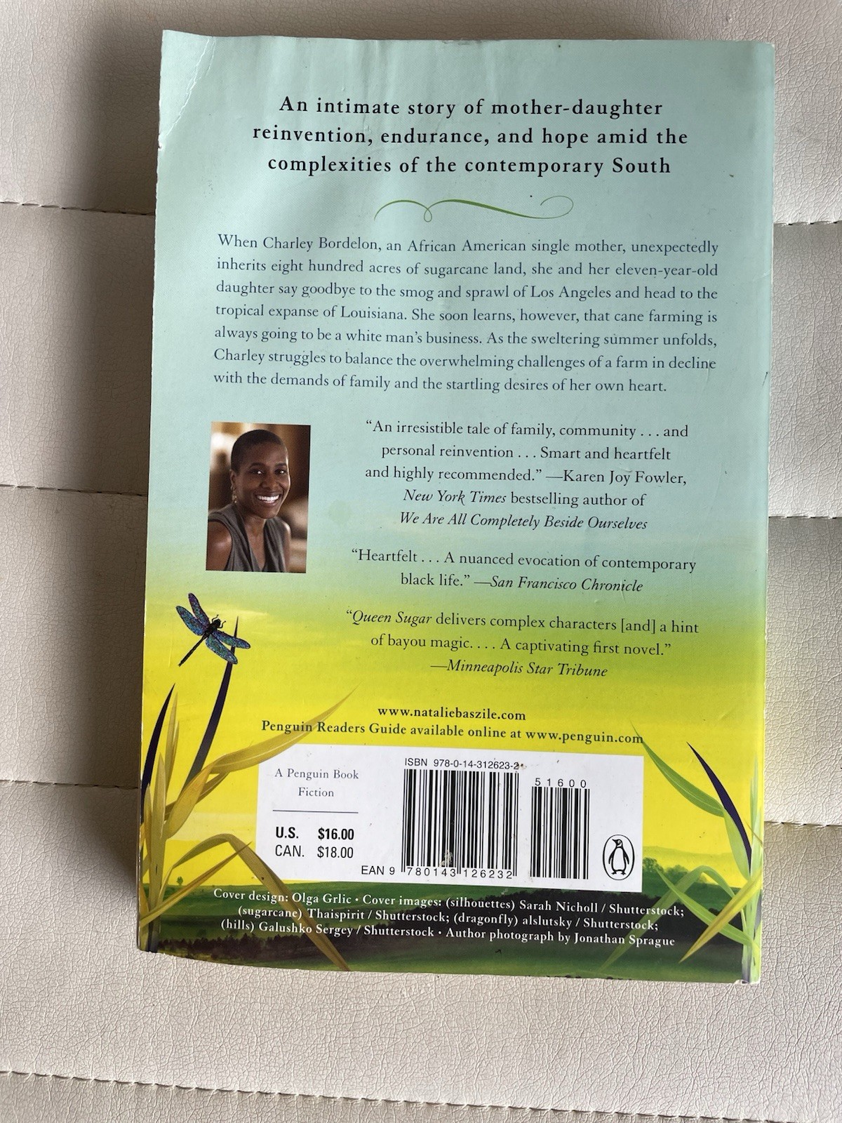 Queen Sugar by Natalie Baszile, Paperback, Fiction, African American, Penguin