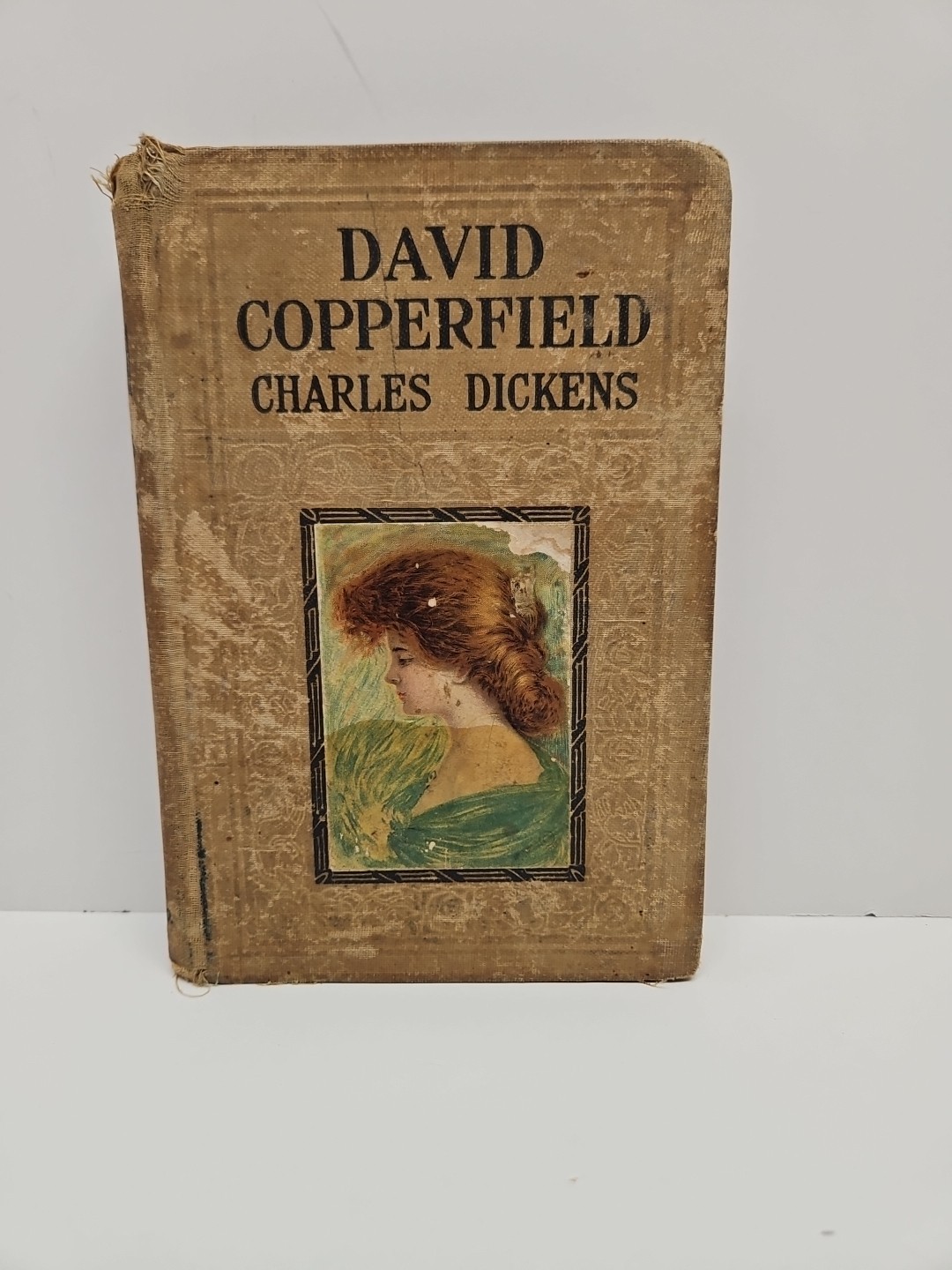 Vintage Early 1900’s David Copperfield HC Decorative Staging Aged