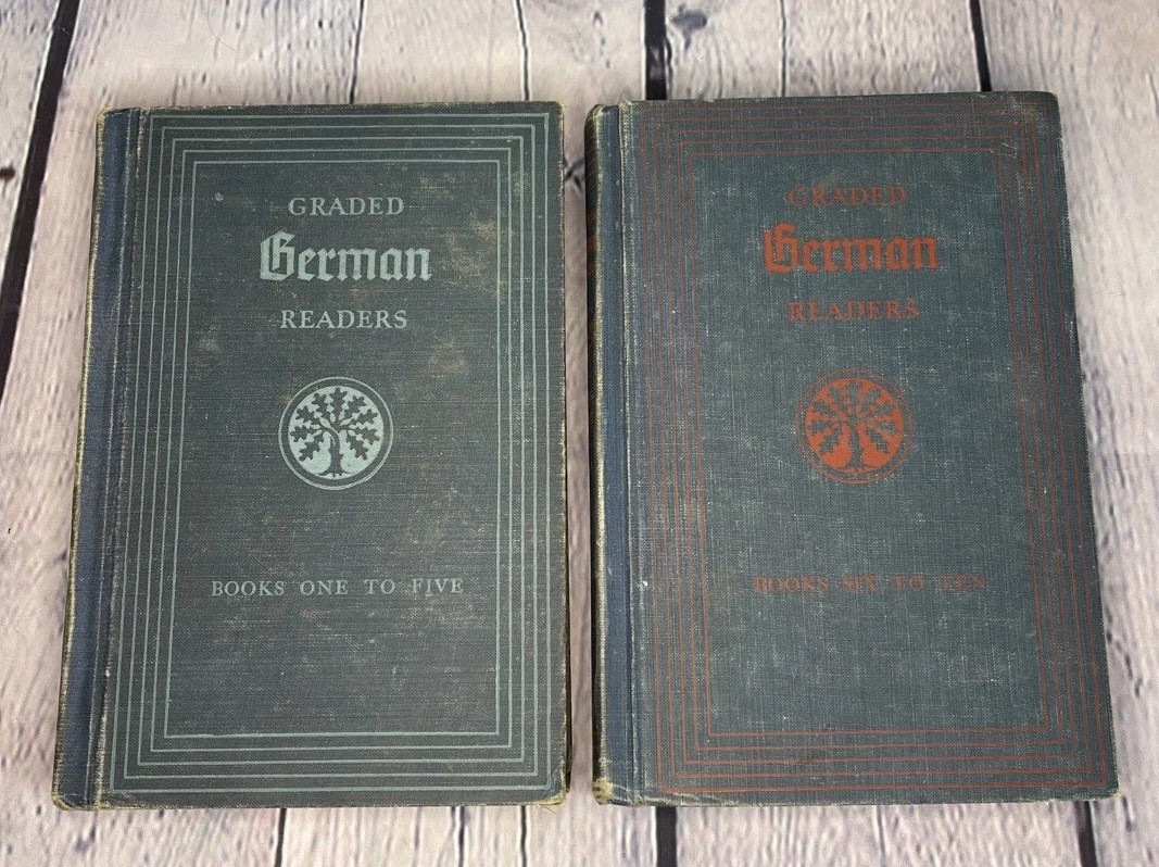 Graded German Readers Book One – Five (1933) & Book Six – Ten (1934)