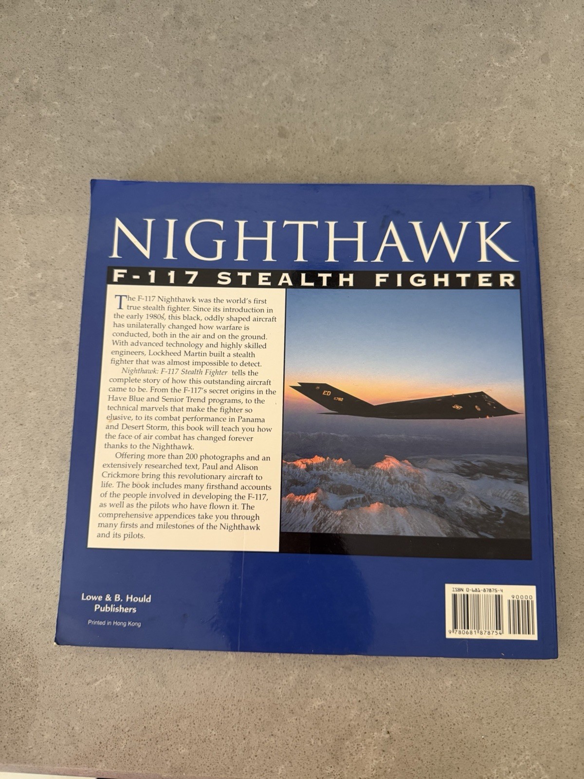 Nighthawk F-117 Stealth Fighter by Alison J. and Paul F. Crickmore