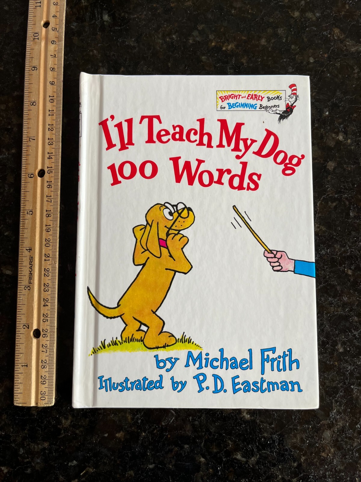 I’LL TEACH MY DOG 100 WORDS BEGINNER BOOK DR SEUSS #3 6.25″ x 8.75″