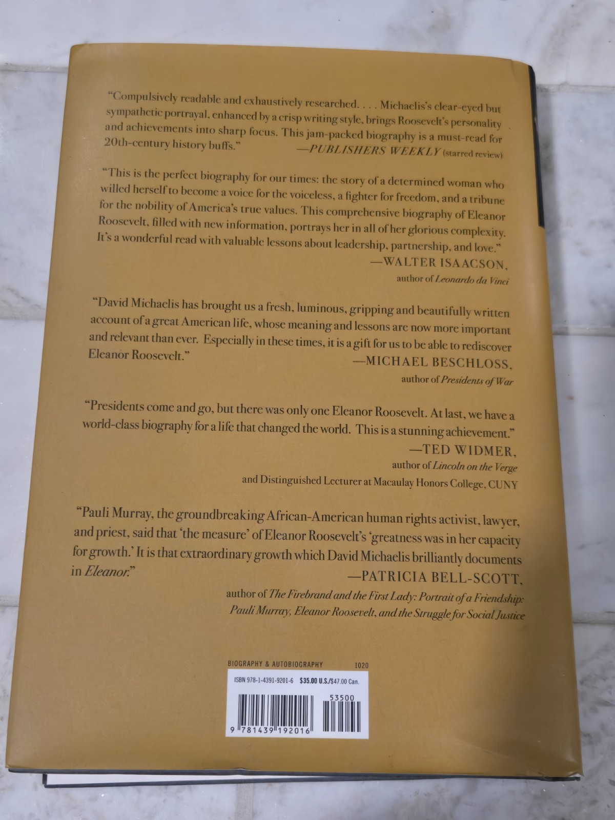 Eleanor by David Michaelis (2020, Hardcover)