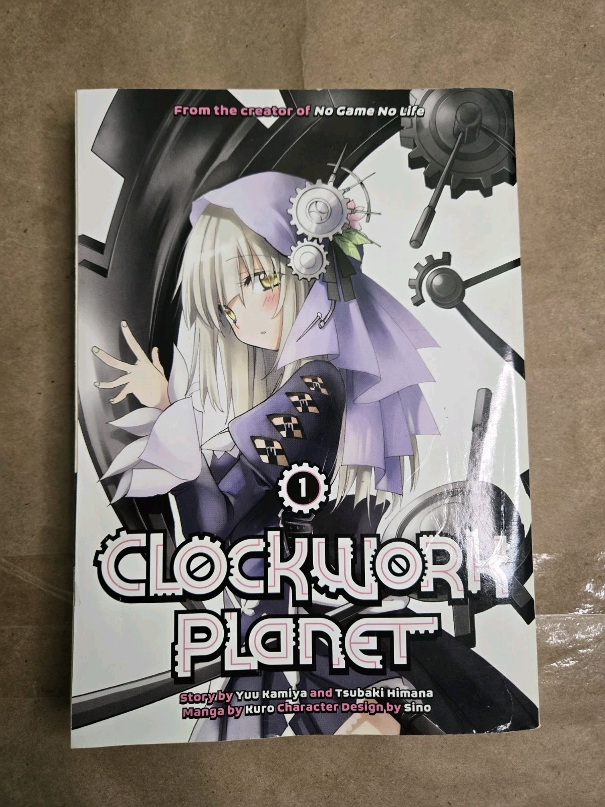 CLOCKWORK PLANET Volume 1 Kodansha Comics Manga Yuu Kamiya Tsubaki Himana 2017