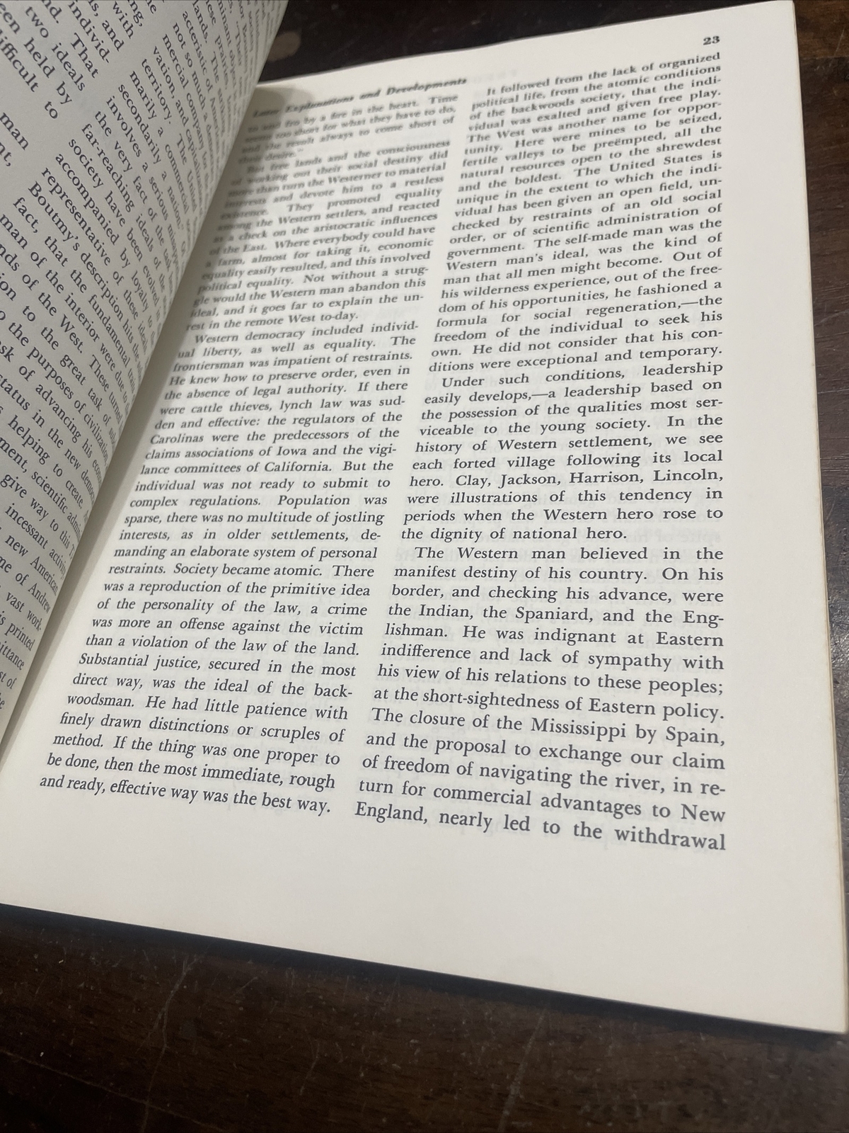 RAY ALLEN BILLINGTON, THE FRONTIER THESIS. AMERICAN HISTORY. 1966
