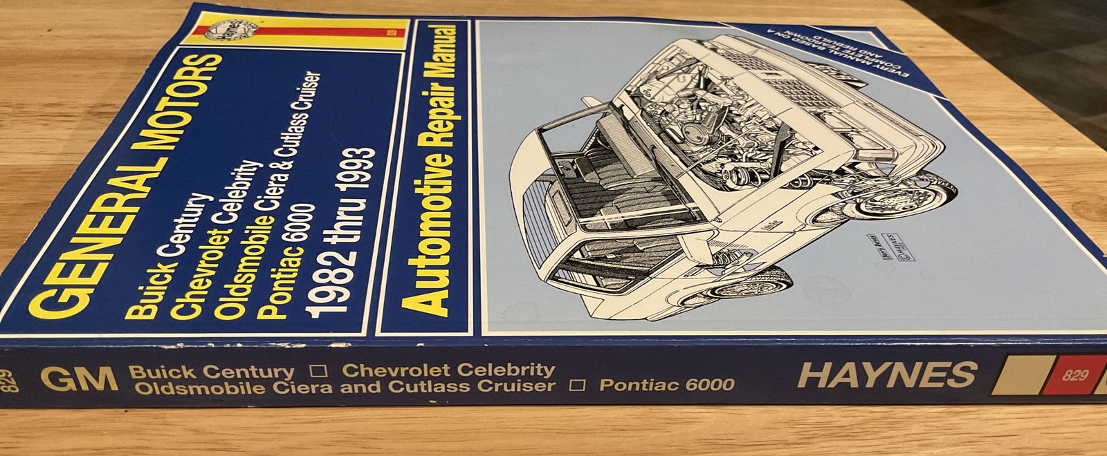 Haynes General Motors Buick Chevy Olds Pontiac 1982-93 Automotive Repair Manual