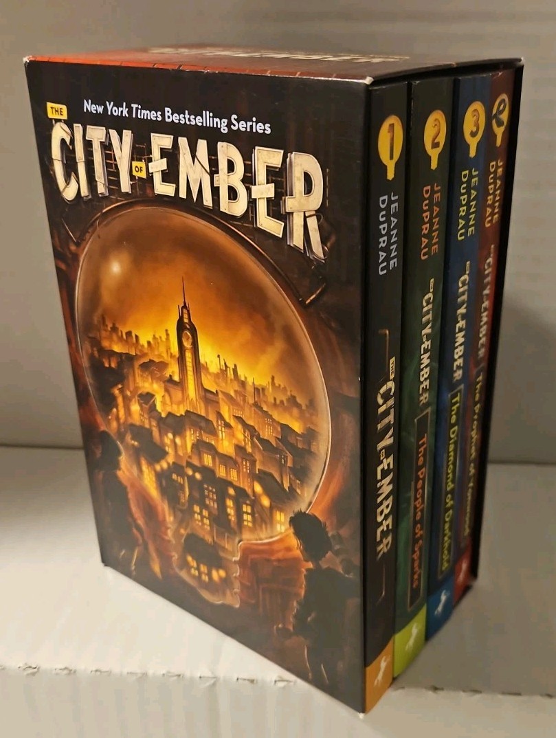 The City of Ember Complete Boxed Set Paperback By DuPrau, Jeanne XLT CONDITION