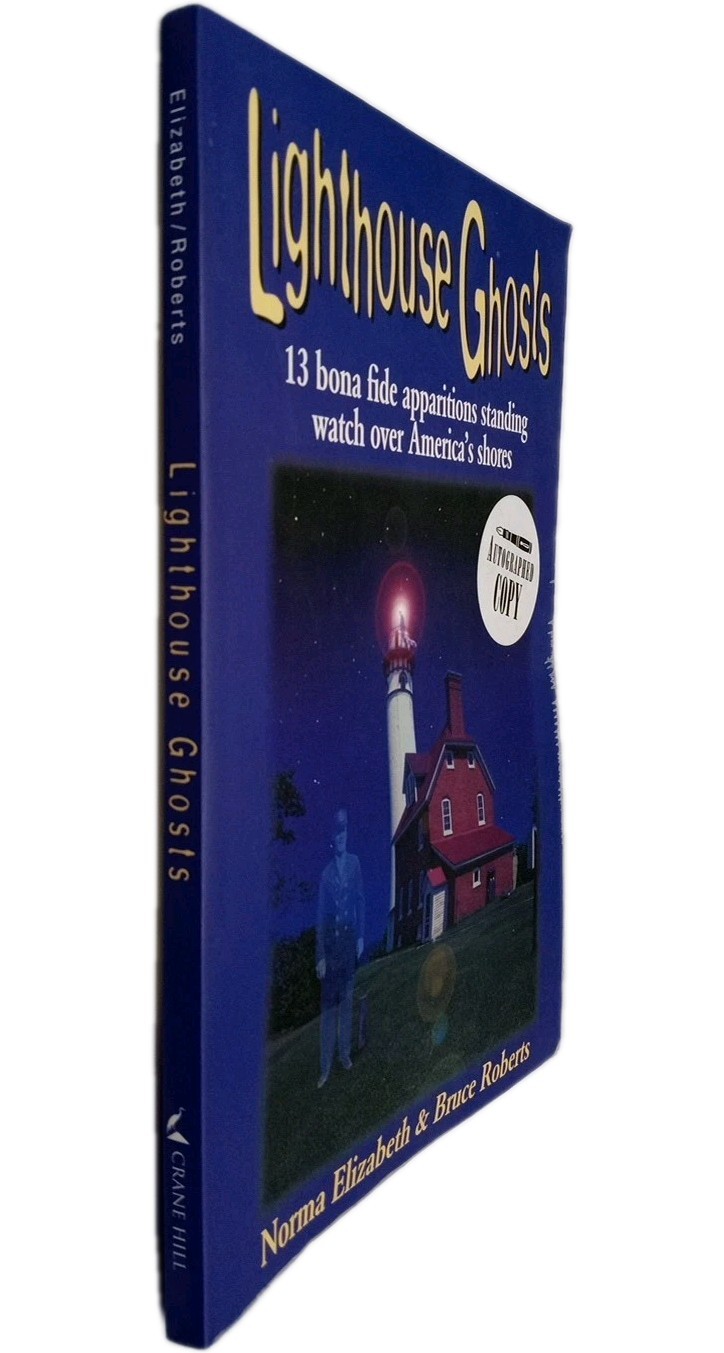 Signed Lighthouse Ghosts Paperback By Norma Elizabeth Ghost Stories Autographed