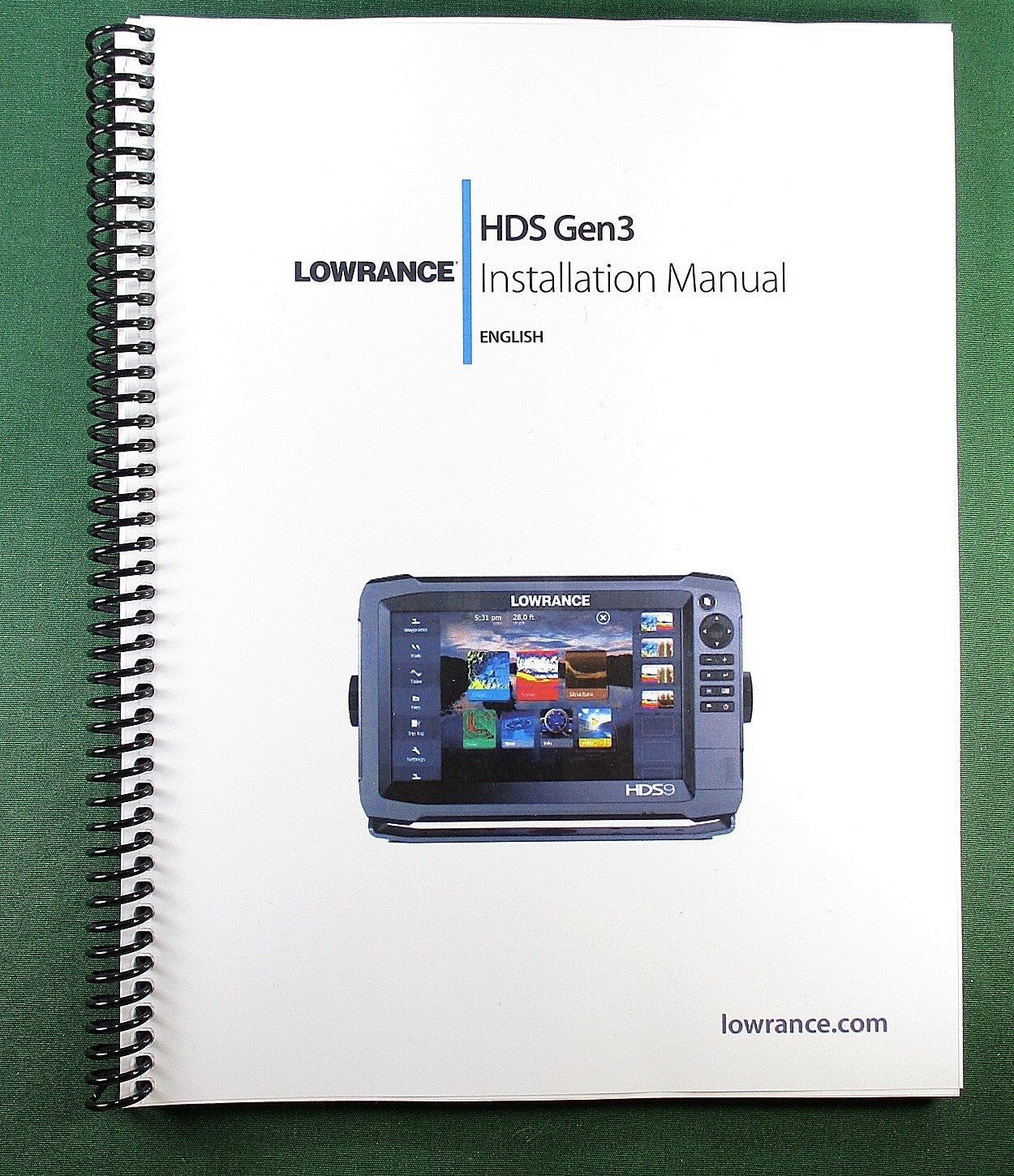 Lowrance HDS Gen 3 Installation Manual: Full Color & Protective Covers