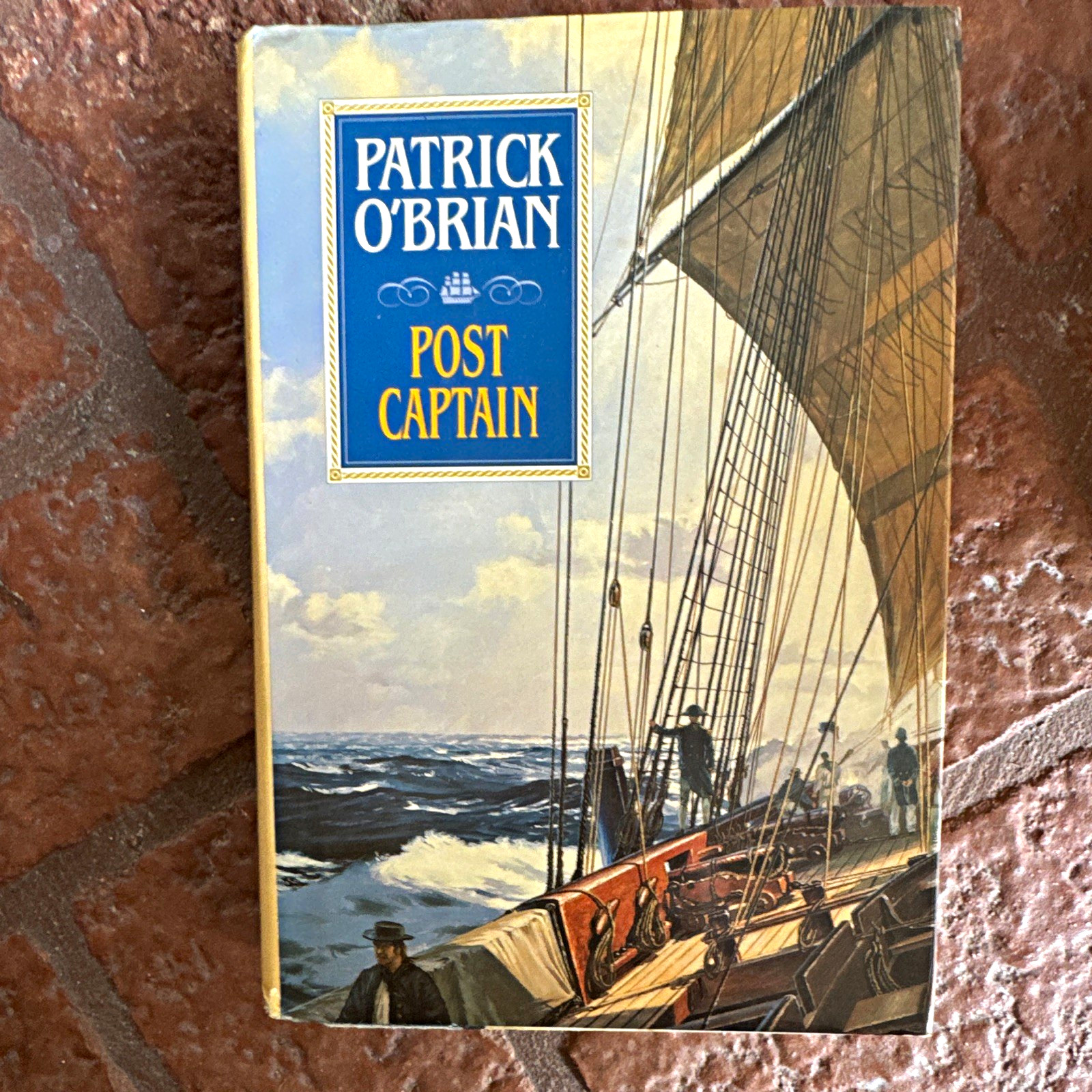 Patrick O’Brian Post Captain Hardcover W.W. Norton 1994 Aubrey & Maturin DJ