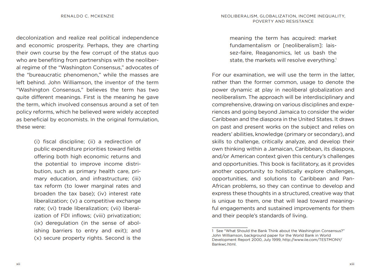 Neoliberalism, Globalization, Income Inequality, Poverty And Resistance