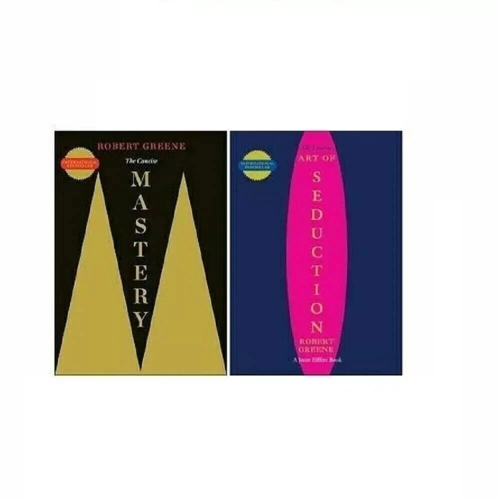 Robert Greene Collection 2 Books Set – Mastery & Seduction (Paperback) US