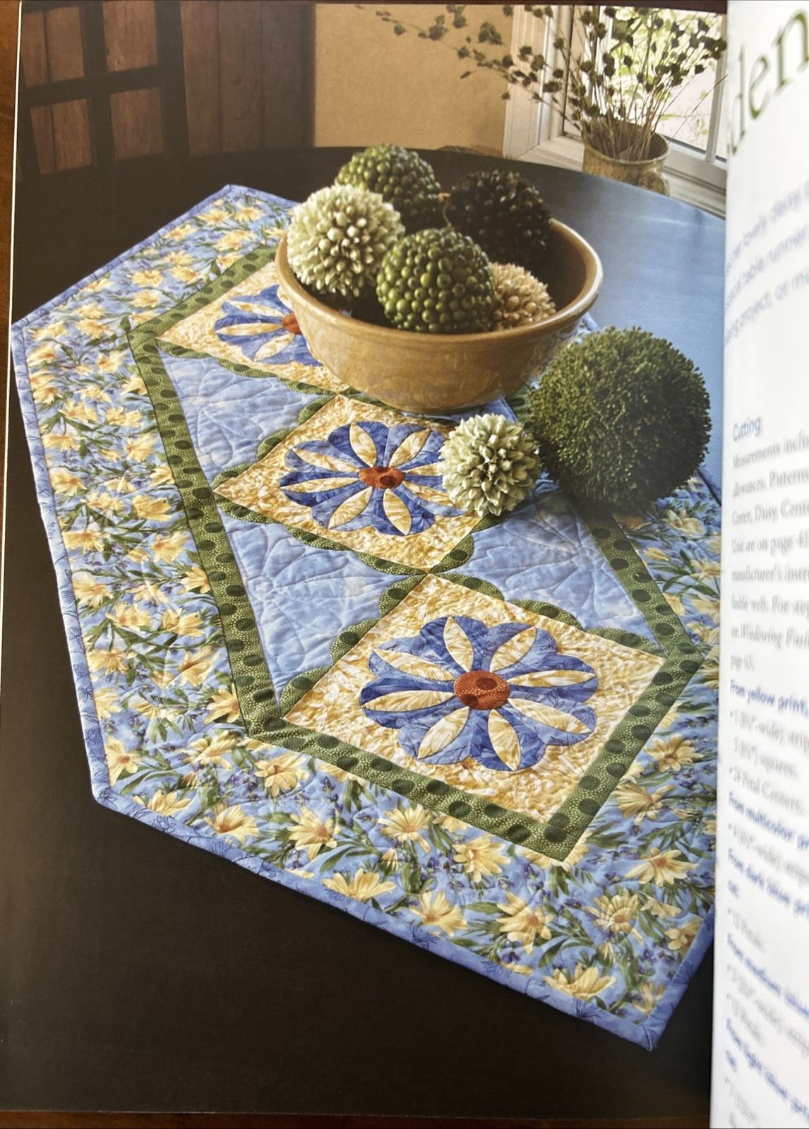 “Table Toppers”: Quilted Projects from Fons & Porter