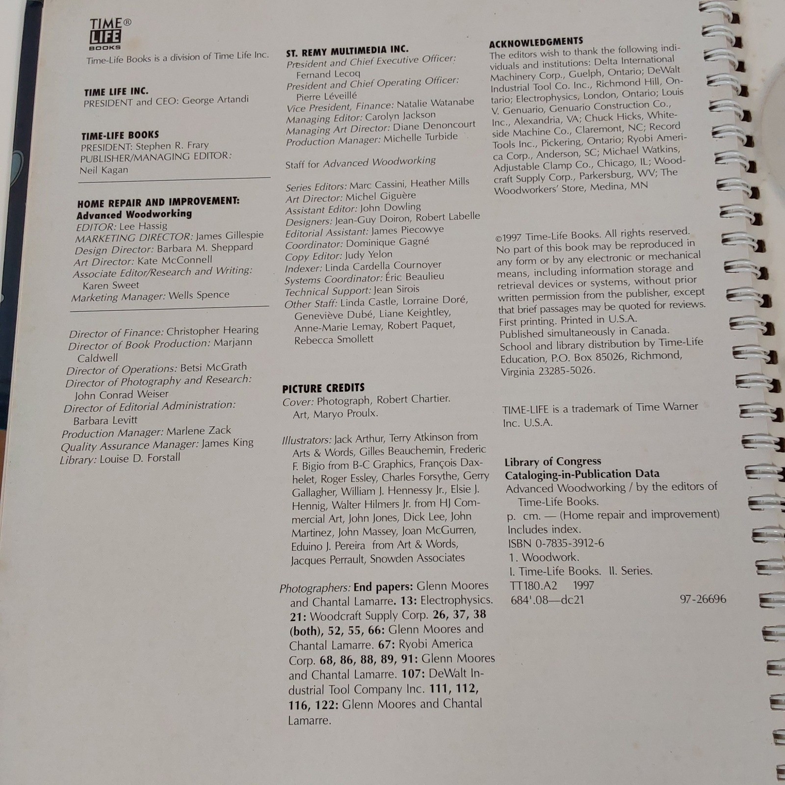 Time Life Complete Home Repair Improvement 12 Book Set Spiral Hardcover 1997
