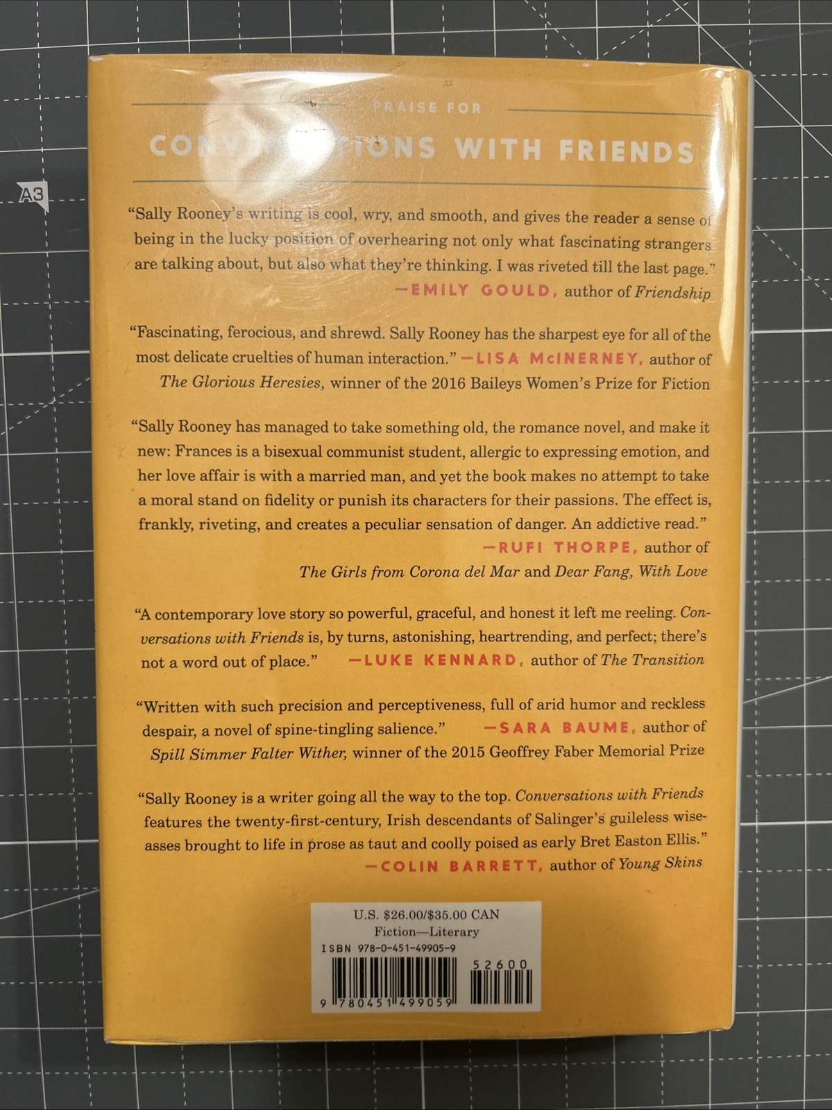Conversations with Friends: debut Sally Rooney – Near Fine 1st edition 1st print